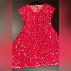 Women’s Band of Gypsies Red Summer Dress Size Medium